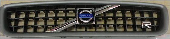 volvo s60r upper grille with R logo 04 05 06 07
